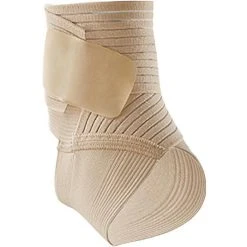 3M FUTURO Fußbandage 47876, Sprunggelenk, Für Rechts & Links, Beige, Größe L
