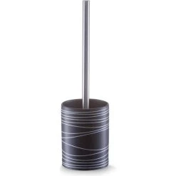 Zeller WC-Bürste Schwarz, Bürstenhalter Aus Keramik