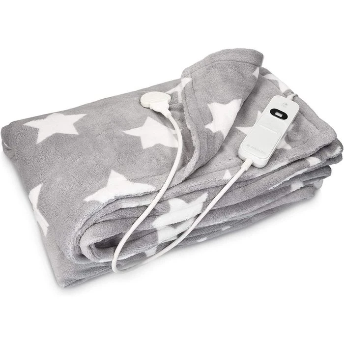 Navaris Heizdecke XXL, Grau, 3 Temperaturen, Abschaltautomatik, 180 X 130cm 1 Navaris Heizdecke XXL, Grau, 3 Temperaturen, Abschaltautomatik, 180 X 130cm