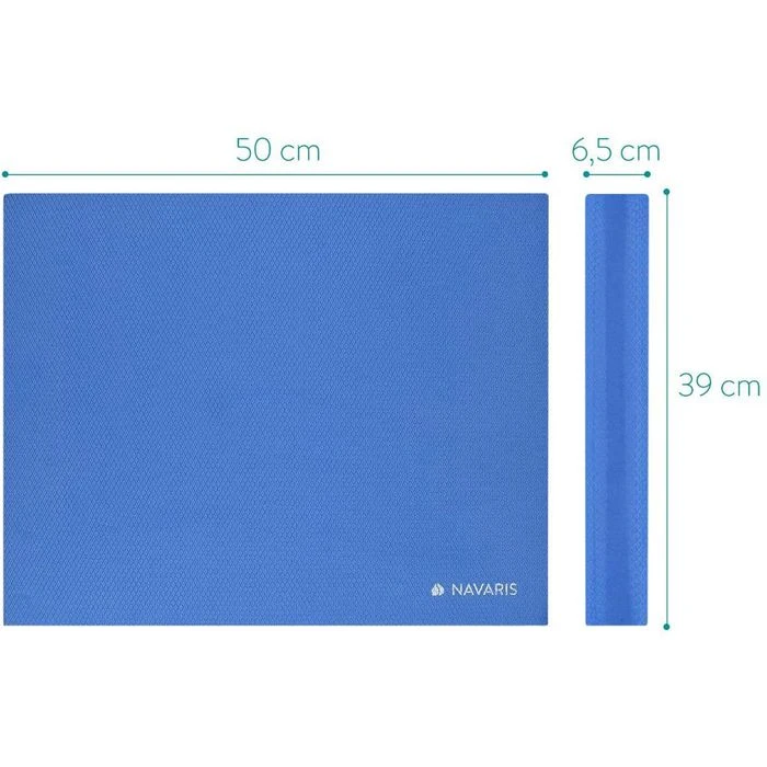 Navaris Balance-Pad Blau, 50 X 39 X 6,5cm, Wasserfest 4 Navaris Balance-Pad Blau, 50 X 39 X 6,5cm, Wasserfest – Bild 4