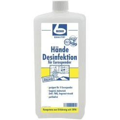 Dr-becher Dr.Becher Desinfektionsmittel 1462000, Alkoholisch, Hände-Schnelldesinfektion, Parfumfrei, 1 Liter