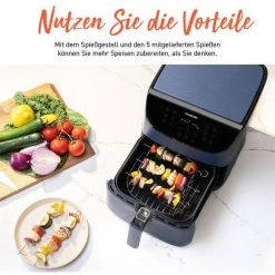 Alternative view of Cosori Fritteuse Premium XXL, CP158-AF-RXL, 1700 W, Heißluftfritteuse, Ohne Öl, Für 5,5 Liter