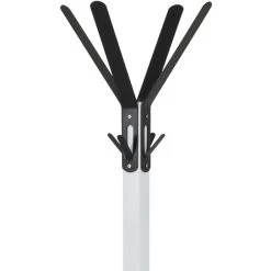 Haku-Möbel Garderobenständer 13363, Mit 12 Haken, Metall, Weiß / Schwarz -Einhell Verkaufsshop be43ec514fab411f339134d2789fbdfda5052e31 garderobenstaender haku moebel 13363