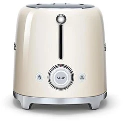Smeg Toaster TSF01CREU 50er Retro Style, 2 Scheiben, 950 Watt, Edelstahl, Creme -Einhell Verkaufsshop bebbdde42d3dfc63c3d2adc540fbbc774275b8a6 toaster smeg tsf01creu 50er retro style