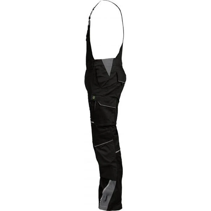 Leibwächter Arbeitshose Flex-Line Herren, Latzhose, Schwarz-grau, Größe 58 7 Leibwächter Arbeitshose Flex-Line Herren, Latzhose, Schwarz-grau, Größe 58 – Bild 7