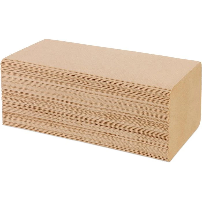 GreenHygiene Papierhandtücher Falk, 1-lagig, Zick-Zack-Falz, 25 X 23 Cm, Natur, 5000 Stück 2 GreenHygiene Papierhandtücher Falk, 1-lagig, Zick-Zack-Falz, 25 X 23 Cm, Natur, 5000 Stück – Bild 2