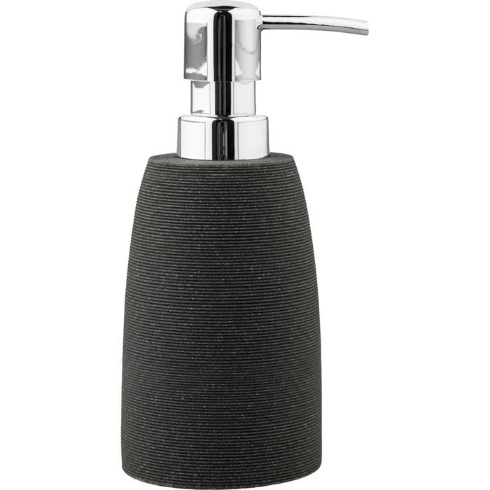 Wenko Seifenspender Goa, 21719100, Kunststein, Grau, 210ml 3 Wenko Seifenspender Goa, 21719100, Kunststein, Grau, 210ml – Bild 3