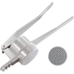 Westmark Kartoffelpresse Spätzlepress 61102260, Spätzlepresse, Rundlochung, Aluminium