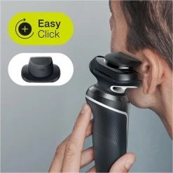 Braun Elektrorasierer Series 5 51-W4200cs, Weiß, Wet & Dry, Mit EasyClick-Trimmer Und Ladestation -Einhell Verkaufsshop c9e6b0020254c1ebf70404d0dab24fe156ffc1b0 elektrorasierer braun series 5 51 w4200cs weiss