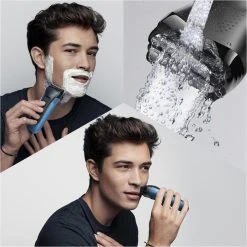 Braun Elektrorasierer Series 3 310BT Shave & Style, Für Herren, Wet & Dry, Mit Trimmer, Schwarz/blau -Einhell Verkaufsshop cac39d1f3672c783849953d2cfb14f512d2cc7ac elektrorasierer braun series 3 310bt shave und style