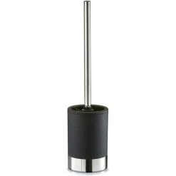 Zeller WC-Bürste Schwarz, Bürstenhalter Aus Kunststoff