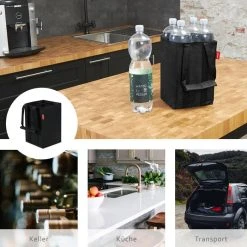 Achilles Flaschenträger ADB04, Polyester, Schwarz, 17 X 27 X 17 Cm, Für 4 Flaschen -Einhell Verkaufsshop ce7a58a90f9c1aa3f467248a5c697abfb0b6345c flaschentraeger achilles adb04 polyester