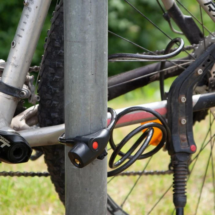 Fischer-MTS Fahrradschloss 85849, Kabelschloss, Länge 180cm, Sicherheitslevel 3 2 Fischer-MTS Fahrradschloss 85849, Kabelschloss, Länge 180cm, Sicherheitslevel 3 – Bild 2