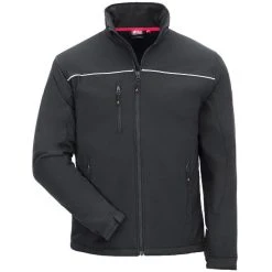 NITRAS Arbeitsjacke Motion Tex Light, 7150, Softshelljacke, Schwarz, Größe XL