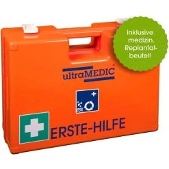Ultramedic Erste-Hilfe-Koffer UltraBOX UMWELT, DIN 13157, Zusatz Für Umwelt & Entsorgung