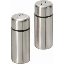 Mato Salz-und-Pfefferstreuer Spicy, Set, Aus Edelstahl / Kunststoff, Silber