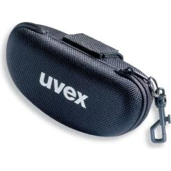 Uvex Brillenetui 9954600, Hardcase, Unisex, Mit Gürtelschlaufe Und Karabinerhaken, Schwarz