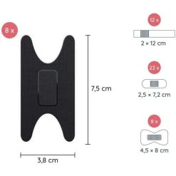 Flexeo Pflaster Mix Textil Pflasterset, 50 Strips, Atmungsaktiv, Elastisch, 4 Größen -Einhell Verkaufsshop d5314c8c27fa406154e41b52446f5a1f80b73102 pflaster flexeo mix textil pflasterset 50 strips