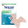 3M Pflaster Nexcare Finger Comfort 10 Strips, Elastisch, Atmungsaktiv, Wasserfest