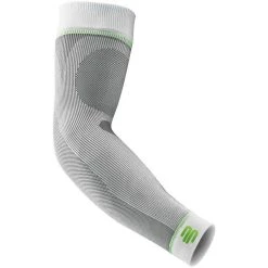 Bauerfeind Armling Sports Compression Sleeves Arm, Gr. S (x-lang), Weiß, Beidseitig Tragbar, 2 Stück