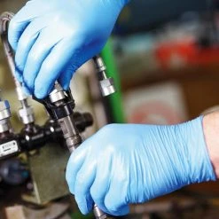 Franz Mensch Franz-Mensch Einmalhandschuhe Safe Light, 2705, Nitril, Puderfrei, Blau, 100 Stück, Größe M -Einhell Verkaufsshop d71d4a47840542a00234f6179ac8192a30045215 einmalhandschuhe franz mensch safe light 2705