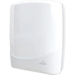 Fripa Handtuchspender 2340038, Kunststoff, Für 800 Falthandtücher, Weiß