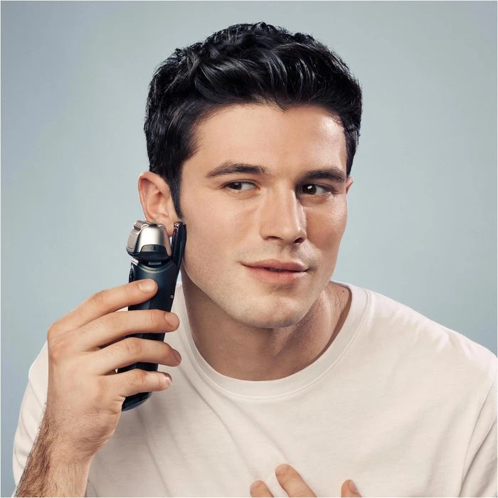 Braun Elektrorasierer Series 8 8460cc, Schwarz, Wet&Dry, 3+1 Scherkopf, Trimmer+Reinigungsstation 3 Braun Elektrorasierer Series 8 8460cc, Schwarz, Wet&Dry, 3+1 Scherkopf, Trimmer+Reinigungsstation – Bild 3