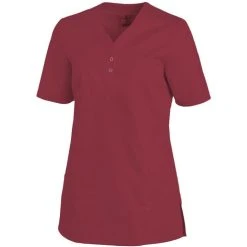 Leiber Kasack Schlupfjacke 08/1254/64, Damen, Beere, Kurzarm, Waschbar Bis 60 °C, Größe 54/56