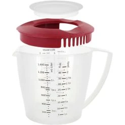 Westmark Messbecher Helena 3105227R, 1,4 Liter, Kunststoff, Rührbecher Mit Spritzschutz & Deckel -Einhell Verkaufsshop d9819ab6a356b0464401ee9df3057d231a507cfe messbecher westmark helena 3105227r 1 4 liter