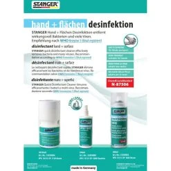 Stanger Desinfektionsmittel 55050003, Für Hände Und Flächen, Spray, 400 Ml -Einhell Verkaufsshop dac7e3ca98659c8dc48dd4dd5cd8232747405b14 desinfektionsmittel stanger 55050003 alkoholisch