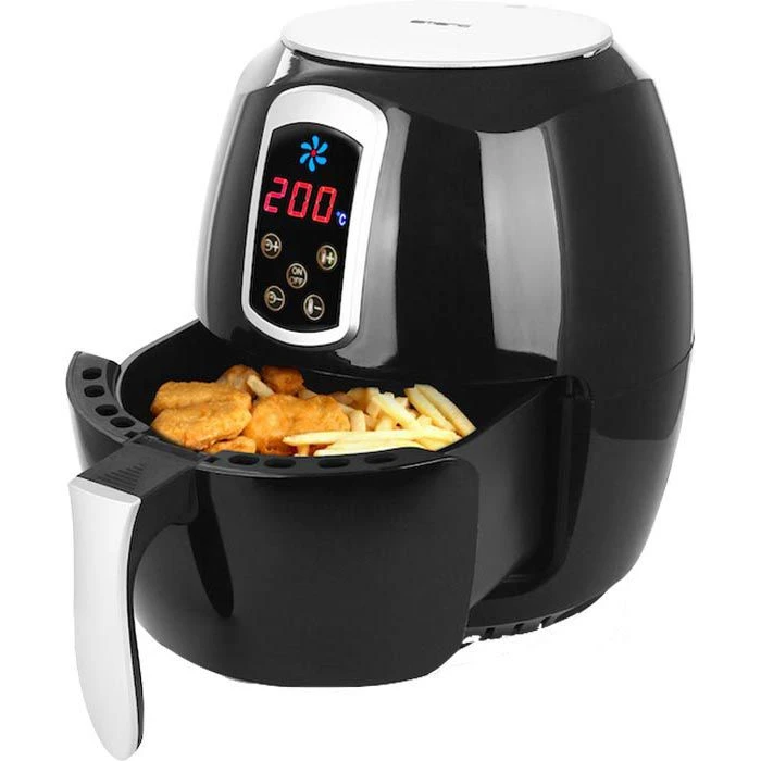 Emerio Fritteuse Smart Fryer, AF-115668, 1400 W, Heißluftfritteuse, Ohne Öl, Für 3,6 Liter 1 Emerio Fritteuse Smart Fryer, AF-115668, 1400 W, Heißluftfritteuse, Ohne Öl, Für 3,6 Liter