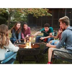 Blumfeldt Feuerschale Rosario, Ø 120cm, Edelstahl, Feuerhaken, Funkenschutz & Grillrost -Einhell Verkaufsshop df7933af2014eb895089157761f78ad6409474da feuerschale blumfeldt rosario durchschnitt 120cm