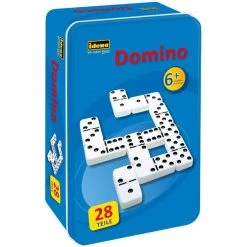 Idena Kartenspiel 6050012 Domino, In Metalldose, Ab 6 Jahre, 2-6 Spieler -Einhell Verkaufsshop df83cbd55b4ef226d4b904d329ebdabfc545ebff kartenspiel idena 6050012 domino