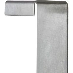 Kleiderhaken Relaxdays Für Die Tür, Silber, Edelstahl, 1 Haken, 4 Stück