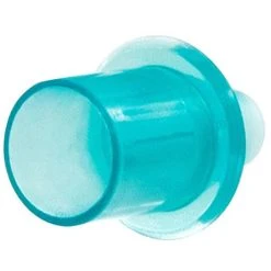 ACE Mundstück 100085, Mit Rückatemsperre, 25 Stück, Für ACE Alkoholtester, Türkis, Hygienesicher