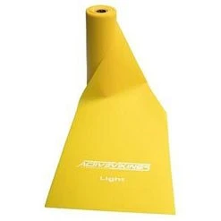 ActiveVikings Fitnessband Flatbands 6m, Leichter Widerstand, Gelb