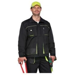 TRIUSO Arbeitsjacke Power, POWERJXL, Bundjacke, Schwarz-grün, Größe XL -Einhell Verkaufsshop e31014f9f423773b10e8b70851b3d697a6fed7c1 arbeitsjacke triuso power powerjxl