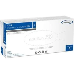 MaiMed Einmalhandschuhe Solution Nitril, Puderfrei, Blau, 100 Stück, Gr. L -Einhell Verkaufsshop e35b75377d00824517704e10abe1d945dc83302e einmalhandschuhe maimed solution nitril puderfrei
