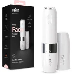 Braun Elektrorasierer FS1000 Gesichtshaarentferner, Face Mini Hair Remover, Für Frauen, Mit Smartlight