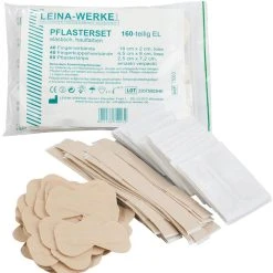 Leina-Werke Pflaster Pflasterset Elastisch, 160-teiliges Set