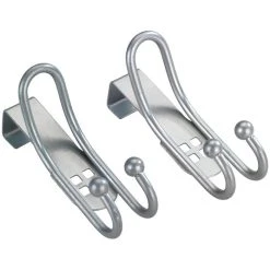 Wenko Kleiderhaken 22697100, Für Die Tür, Silber, Metall, 2 Haken, 2 Stück -Einhell Verkaufsshop e521e2358a52a8cfd16f831441dcba636f07cf9f kleiderhaken wenko 22697100