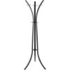 Idimex Garderobenständer Lugano, 14615, Mit 9 Haken, Metall, Schwarz