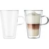 Bodum Kaffeegläser Canteen 10326-10, Doppelwandig, Mit Henkel, 400ml, 2 Stück