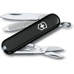 Victorinox Taschenmesser Classic SD, 0.6223.3G, Schwarz, 7 Funktionen