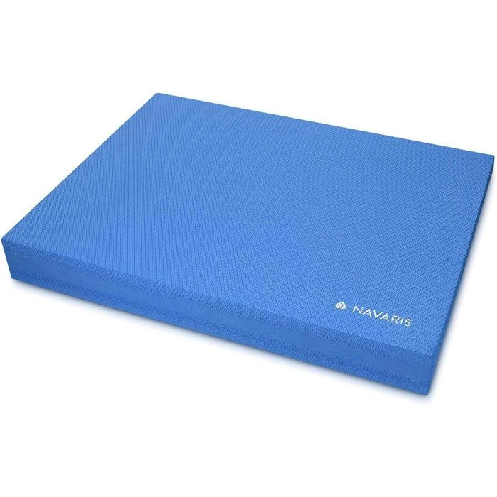 Navaris Balance-Pad Blau, 50 X 39 X 6,5cm, Wasserfest 1 Navaris Balance-Pad Blau, 50 X 39 X 6,5cm, Wasserfest