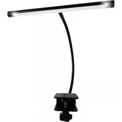 Infitronic Schreibtischlampe IN78LEDKLB2 LED, Dimmbar, QI-Ladegerät, USB, Tischklemme