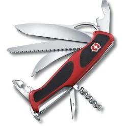 Victorinox Taschenmesser Ranger Grip 57 Hunter, 0.9583.MC, Rot, 13 Funktionen