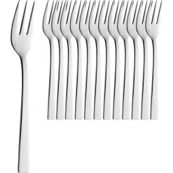 Zwilling Kuchengabeln King 07041-832, Edelstahl, 16 Cm, Rostfrei, Silber Poliert, Set 12 Stück