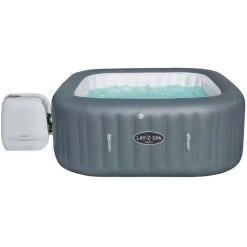 Bestway Whirlpool 60031 Lay-Z-Spa Hawaii, Ø 180cm, Outdoor, Mit Heizung Und Massagedüsen, 5 Personen