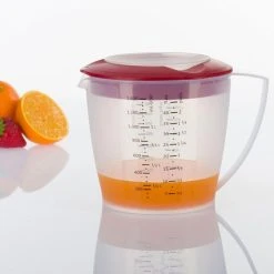 Westmark Messbecher Helena 3105227R, 1,4 Liter, Kunststoff, Rührbecher Mit Spritzschutz & Deckel -Einhell Verkaufsshop ef0c94734cb8a2728b3980e1fdb0920afa0c77ac messbecher westmark helena 3105227r 1 4 liter